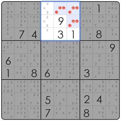 sudoku tips when stuck